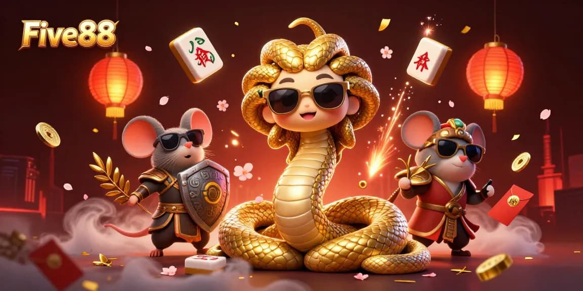 Join Five88 in a vibrant casino adventure filled with fun and fortune.