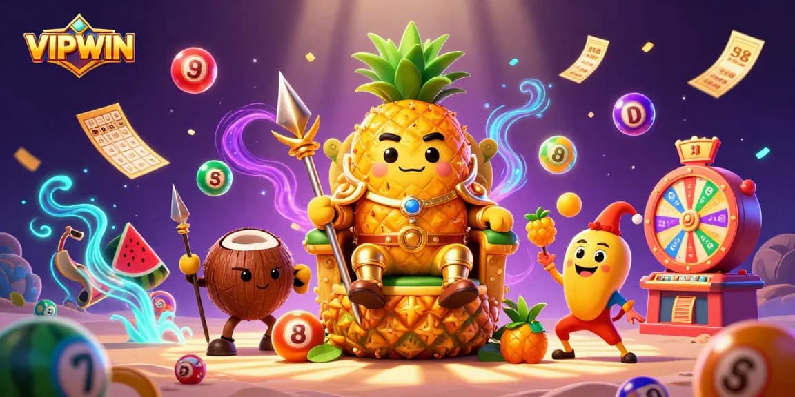 Experience the excitement of VIPWIN with vibrant games, lively characters, and dynamic prizes at a beach casino