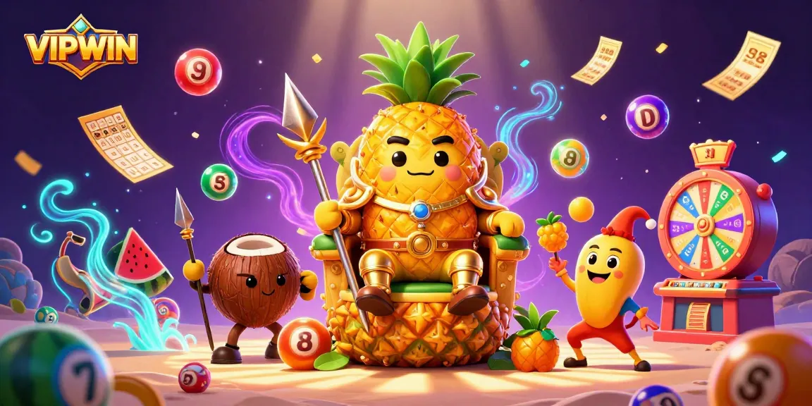 Experience the excitement of VIPWIN with vibrant games, lively characters, and dynamic prizes at a beach casino