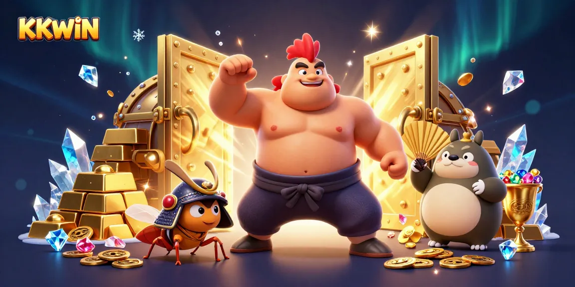 Place bets and win big with KKWIN, where cartoon characters bring gambling to life in vibrant 3D.