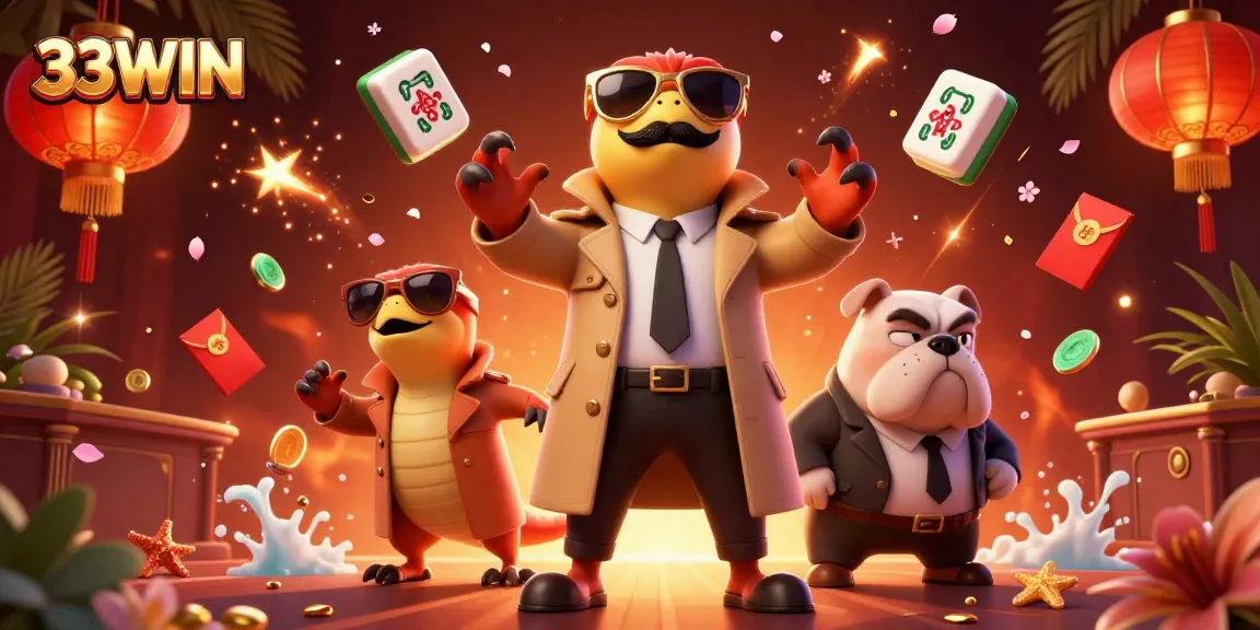 Experience the VIP excitement at 33WIN as raptors attempt to enter a casino lounge.