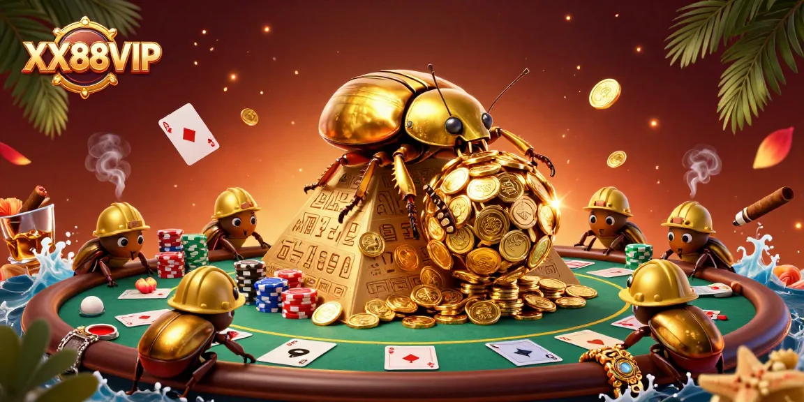 Engage with your gaming strategies at XX88VIP with this vibrant 3D casino scene.