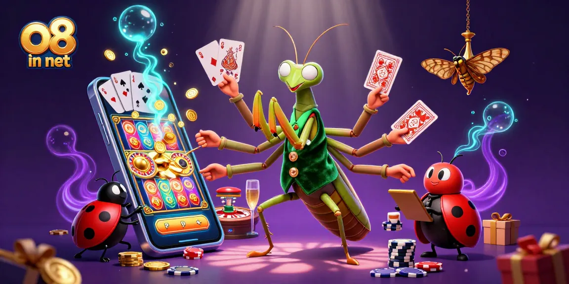 Engage with exciting gaming experiences at o8 in net, featuring vibrant characters and dynamic casino elements.