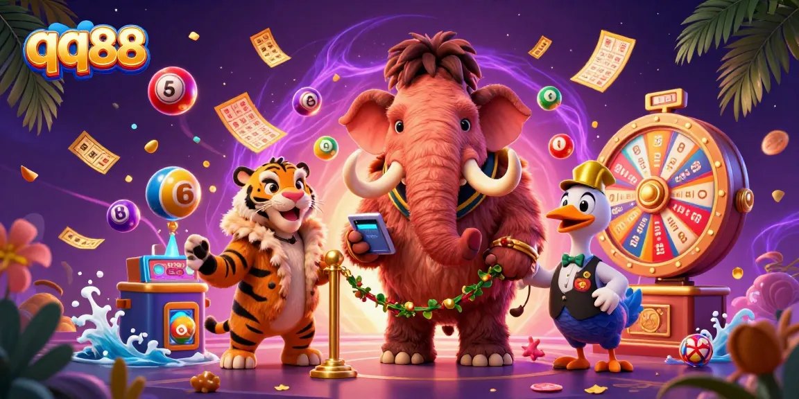 Experience thrilling gameplay at qq88 with a vibrant 3D casino scene featuring dynamic game elements.